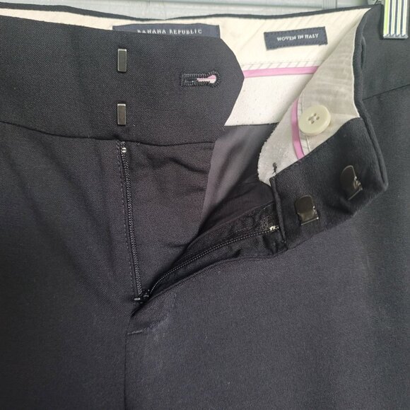 Banana Republic Trouser No.215 Martin Fit Stretch Petite. Size 4P - Picture 5 of 11